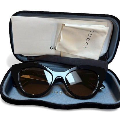 Gucci Gucci Women's 51mm Sunglasses with GG gold logo