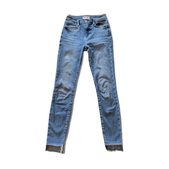 Women’s FRAME DENIM Le High Ankle cropped Denim |Size:24|