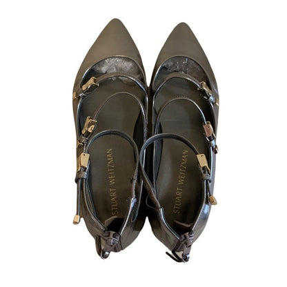 Stuart Weitzman Metallic Flats - photo 7 of 11