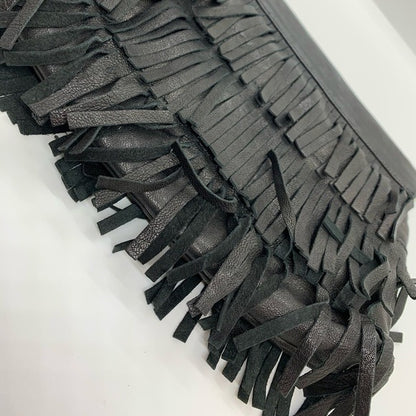 Genuine Leather Fringe Clutch - photo 4 of 12