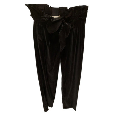Alice+Olivia Velvet High-Waisted Pants - photo 3 of 7