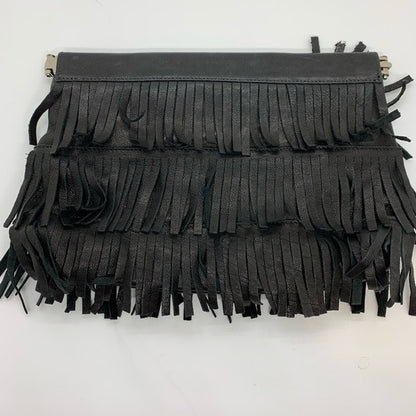 Genuine Leather Fringe Clutch - photo 2 of 12