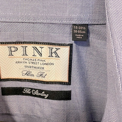 Men’s Thomas Pink Slim Fit Button Down - photo 2 of 8