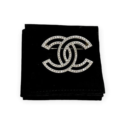 2021 Chanel Classic CC Large Crystal Brooch - photo 9 of 10