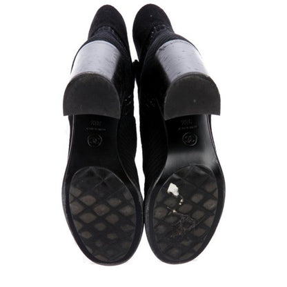 Chanel Interlocking CC Logo Booties - photo 13 of 13