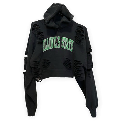 Furst of a Kind Cropped & Ripped Hoodie - photo 7 of 7