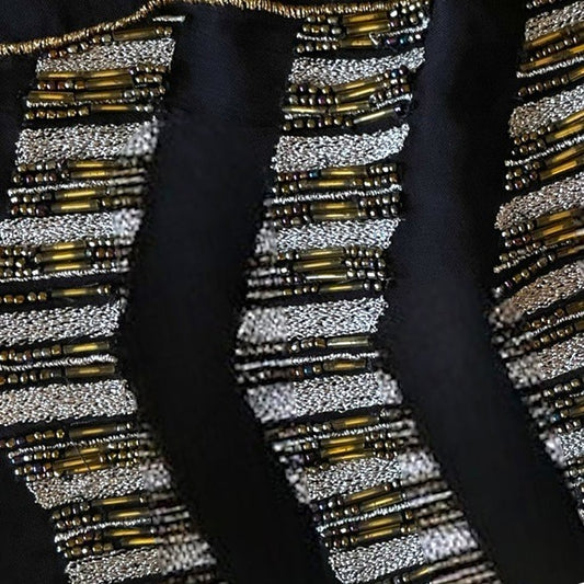 Free People Black Side Bead Detail Shorts - photo 2 of 8