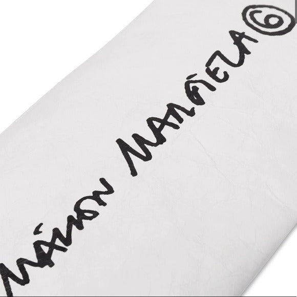 MM6 Maison Margiela logo-print clutch bag