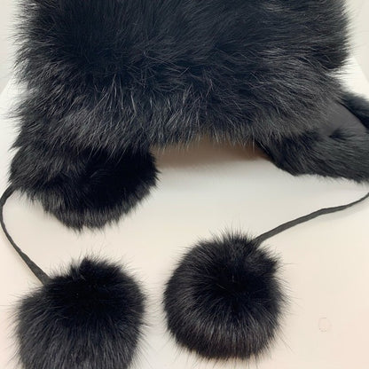 Surell Dyed Fox Fur Trapper Hat - photo 3 of 9