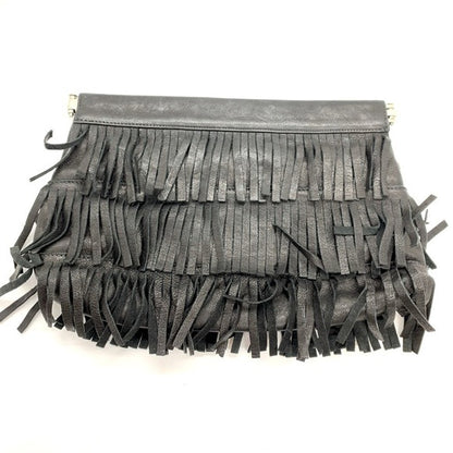 Genuine Leather Fringe Clutch - main product photo