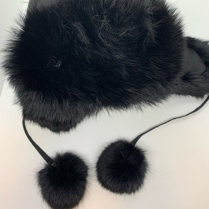 Surell Dyed Fox Fur Trapper Hat - photo 2 of 9