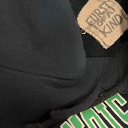Furst of a Kind Cropped & Ripped Hoodie - photo 5 of 7