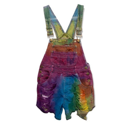 Tie-Dye Carmar Overalls - photo 5 of 9