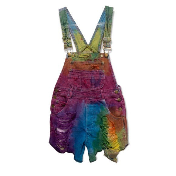 Tie-Dye CARMAR Overalls |Size: XS|