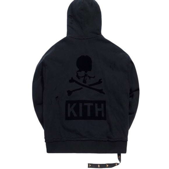 Kith x Mastermind WORLD Knit Hoodie Black