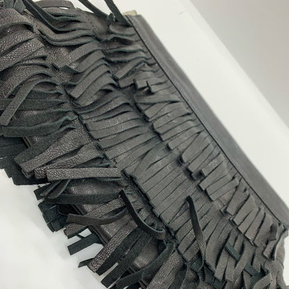 Genuine Leather Fringe Clutch - photo 3 of 12