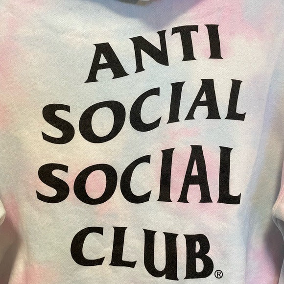 Anti Social Social Club ABG cropped hoodie Size Small