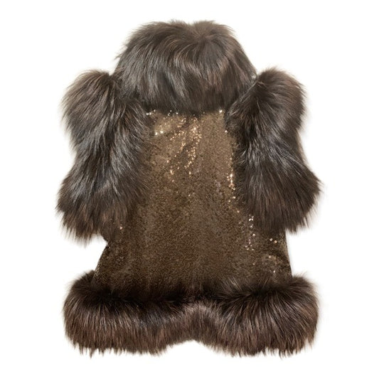 Michael Kors Short Sleeve Genuine Fur Vest - photo 2 of 7