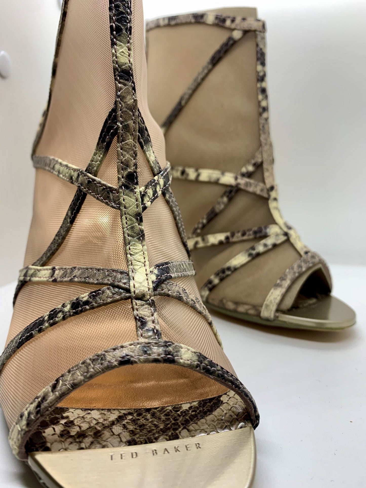 Ted Baker Mesh Heels Size 38.5