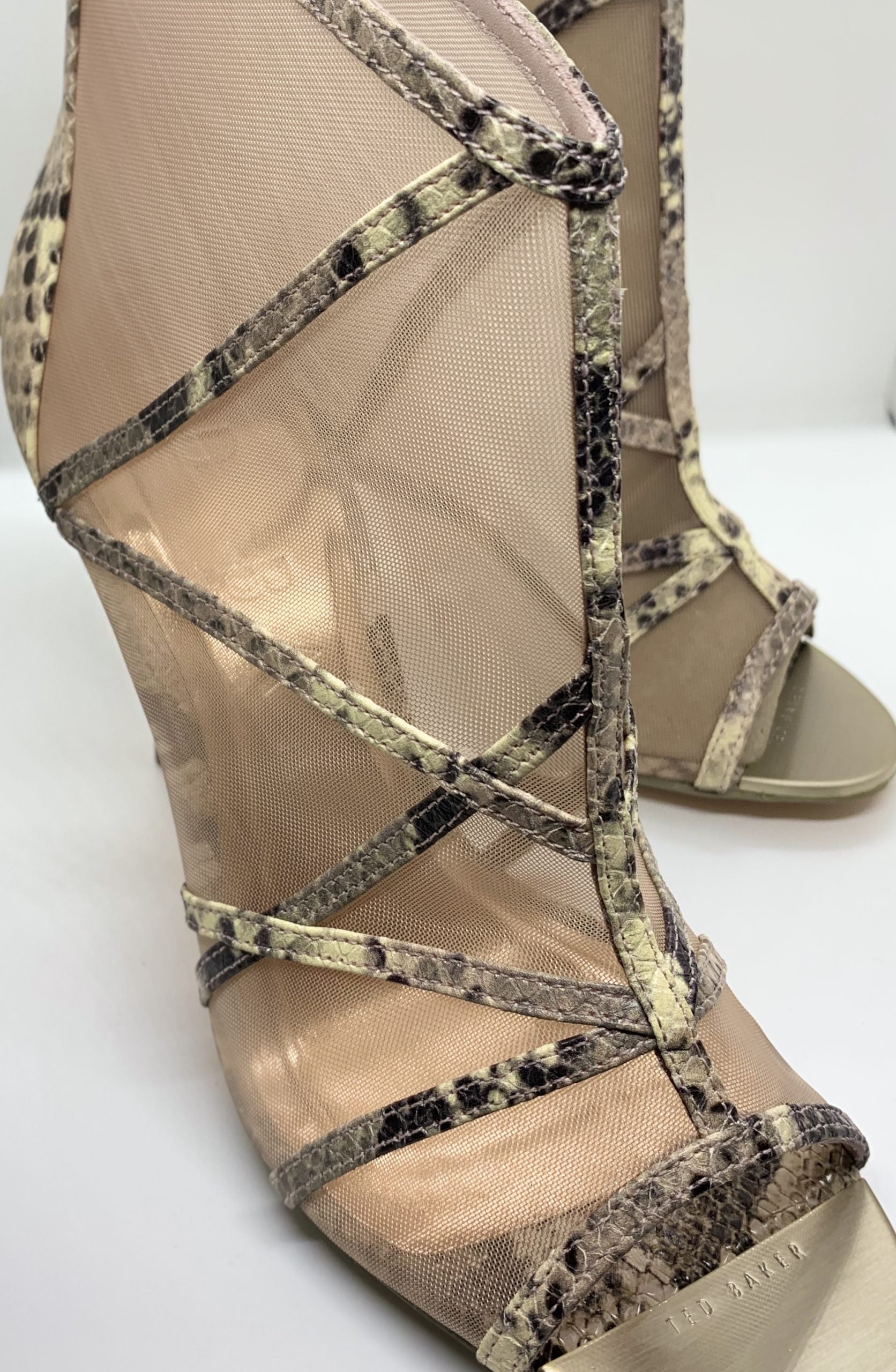 Ted Baker Mesh Heels Size 38.5