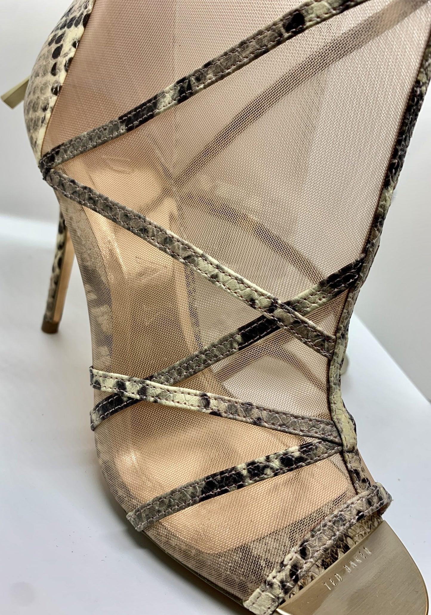 Ted Baker Mesh Heels Size 38.5