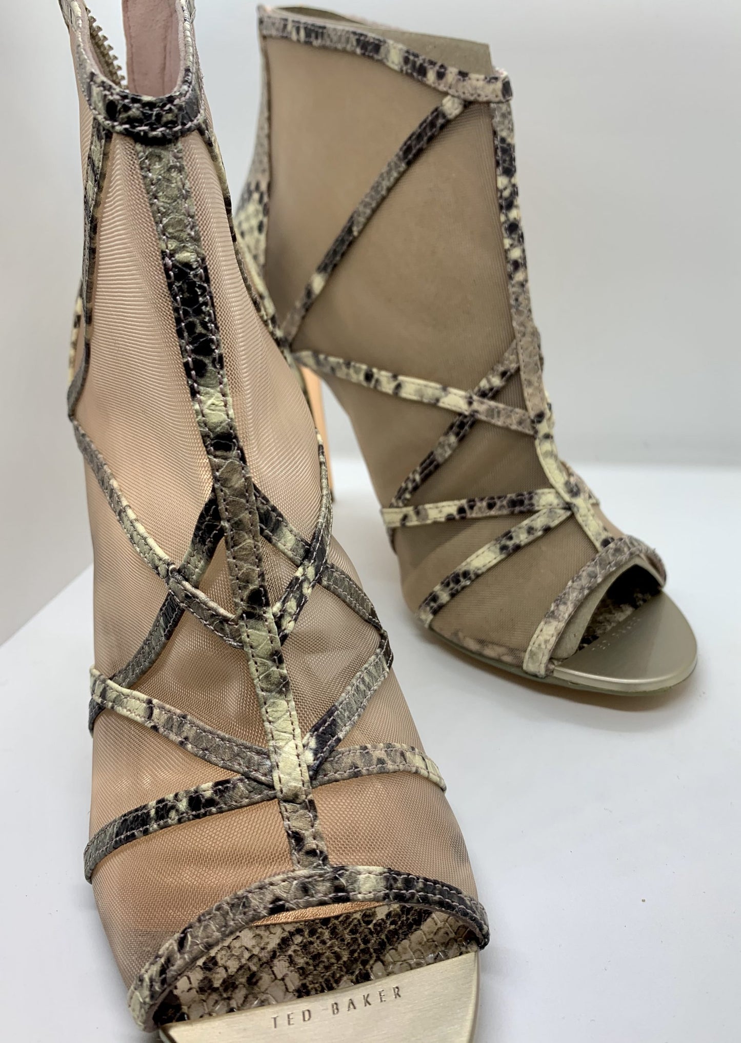 Ted Baker Mesh Heels Size 38.5