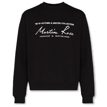 Martine Rose Logo Print Crew Neck Sweatshirt - main product photo
