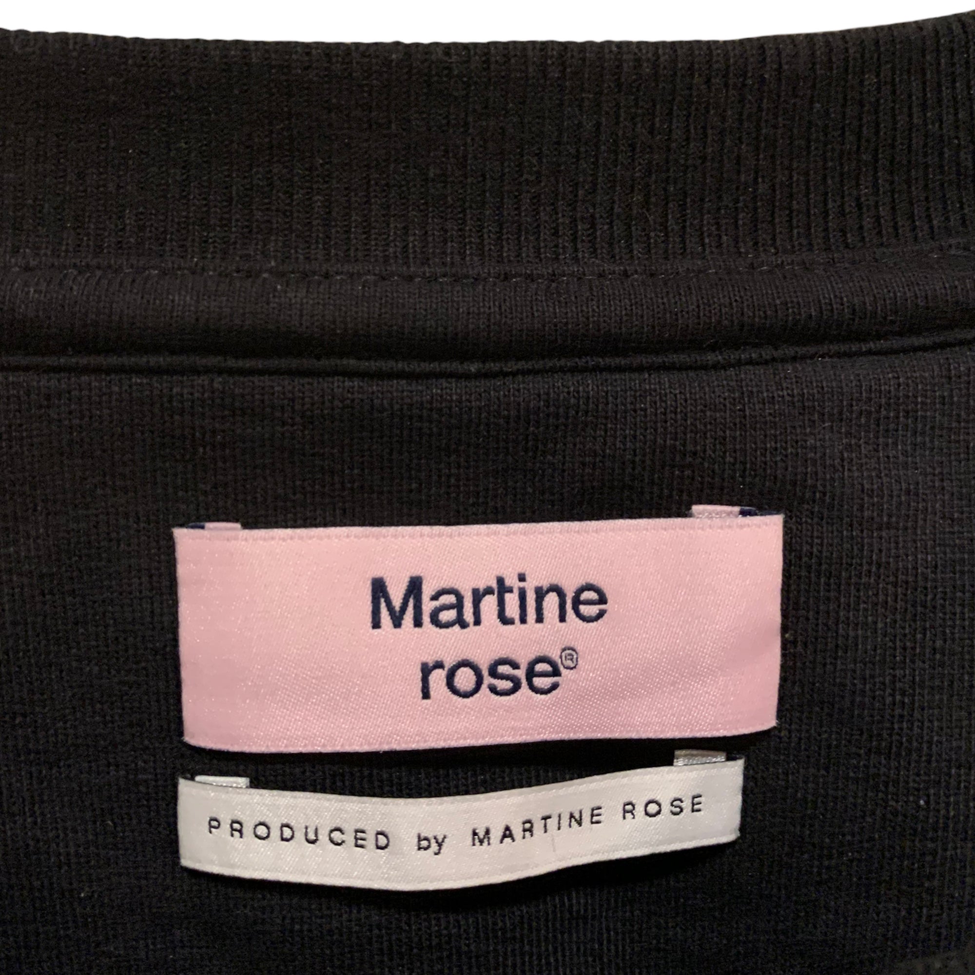 Martine Rose logo print crew neck sweatshirt |Size:XL|