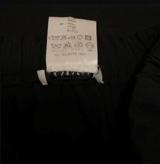GIVENCHY Paris Knee Length Black Pencil Skirt Size: EU 38