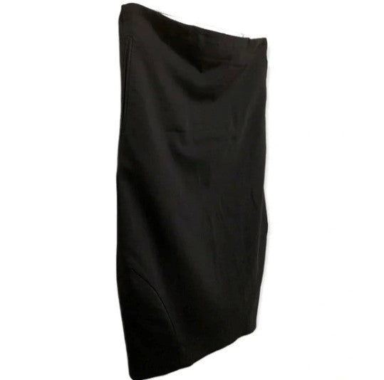 GIVENCHY Paris Knee Length Black Pencil Skirt Size: EU 38