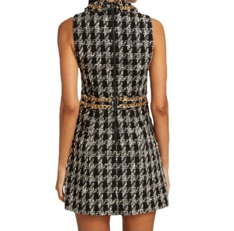 Alice + Olivia Ellis Tweed Minidress | Size: 8 |