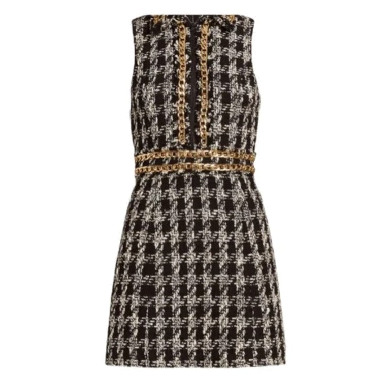 Alice + Olivia Ellis Tweed Minidress | Size: 8 |