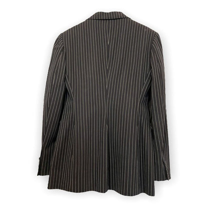 Ralph Lauren Purple Label Collection Women's Black Pinstripe Jacket - photo 6 of 9