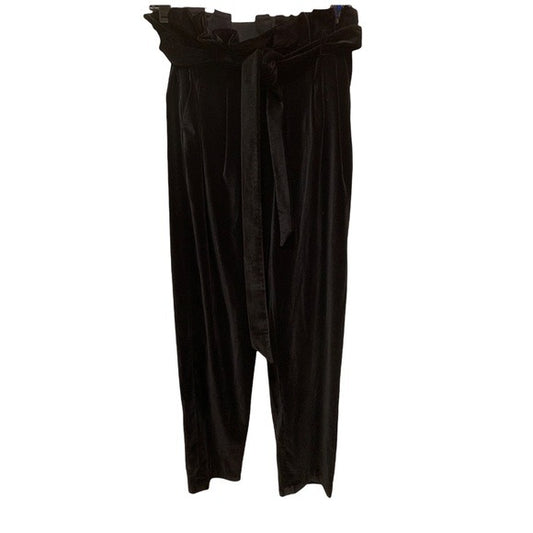 Alice+Olivia Velvet High-Waisted Pants - photo 2 of 7