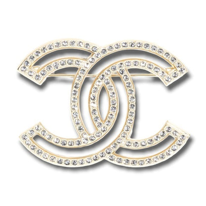 2021 Chanel Classic CC Large Crystal Brooch - main product photo