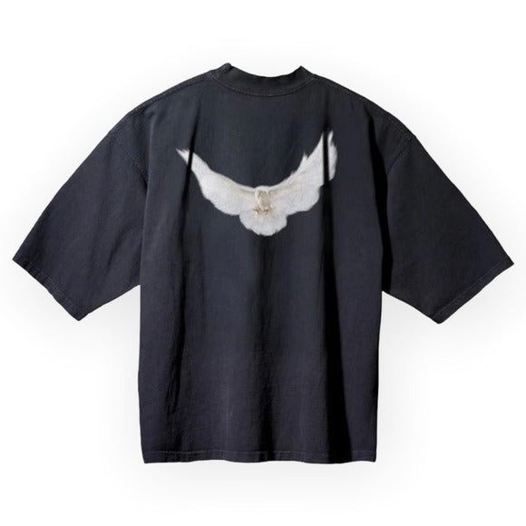 Yeezy Gap Engineered by Balenciaga Dove 3/4 Sleeve TeeBlack XS