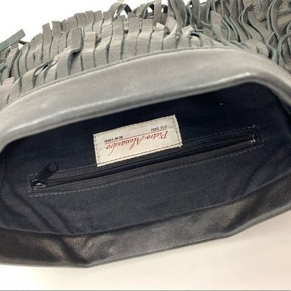 Genuine Leather Fringe Clutch - photo 12 of 12