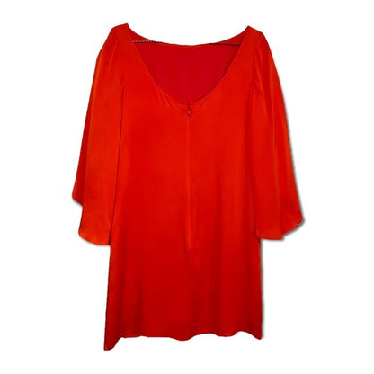 Milly Coral Silk Dress - photo 3 of 12
