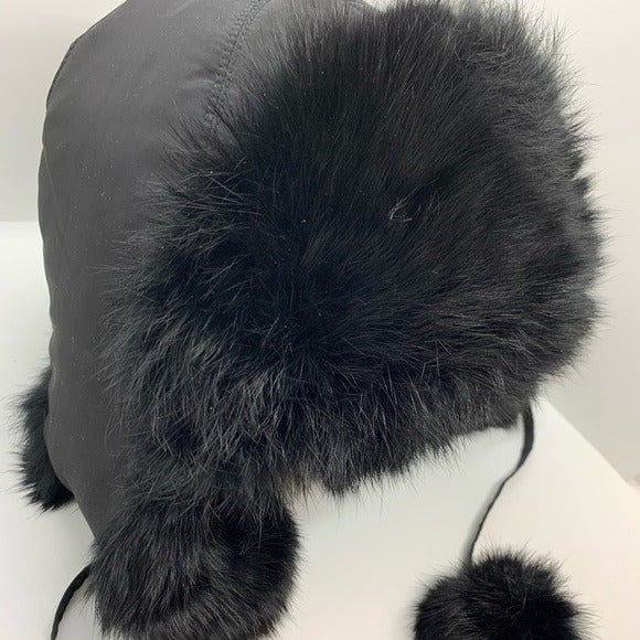 Surell Dyed Fox Fur Trapper Hat