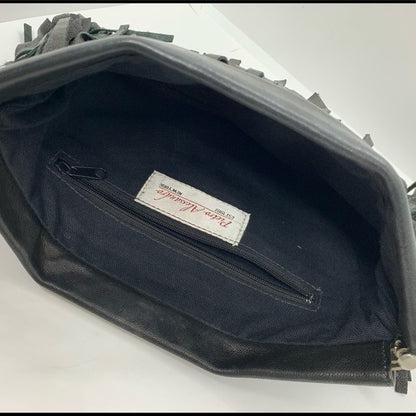 Genuine Leather Fringe Clutch - photo 7 of 12