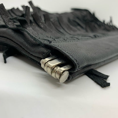 Genuine Leather Fringe Clutch - photo 6 of 12
