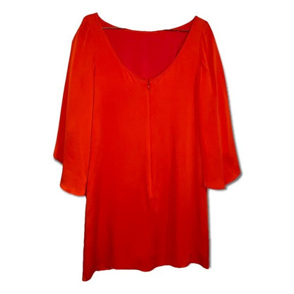 Milly Coral Silk Dress - photo 4 of 12