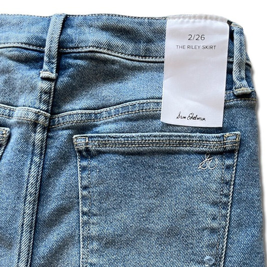 Sam Edelman Denim Riley Skirt - photo 2 of 9