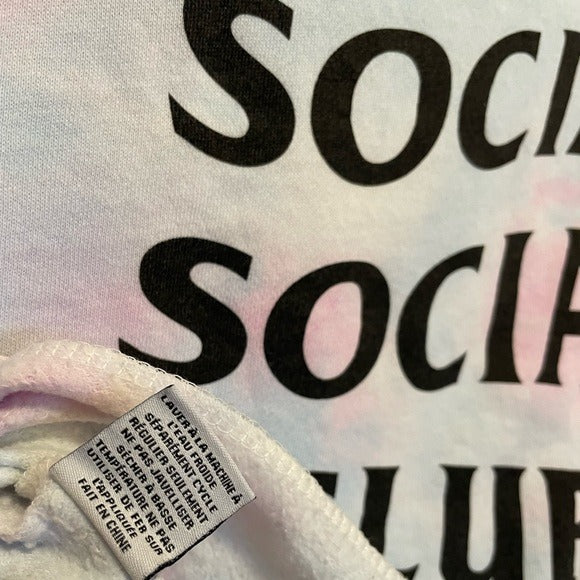 Anti Social Social Club ABG cropped hoodie Size Small