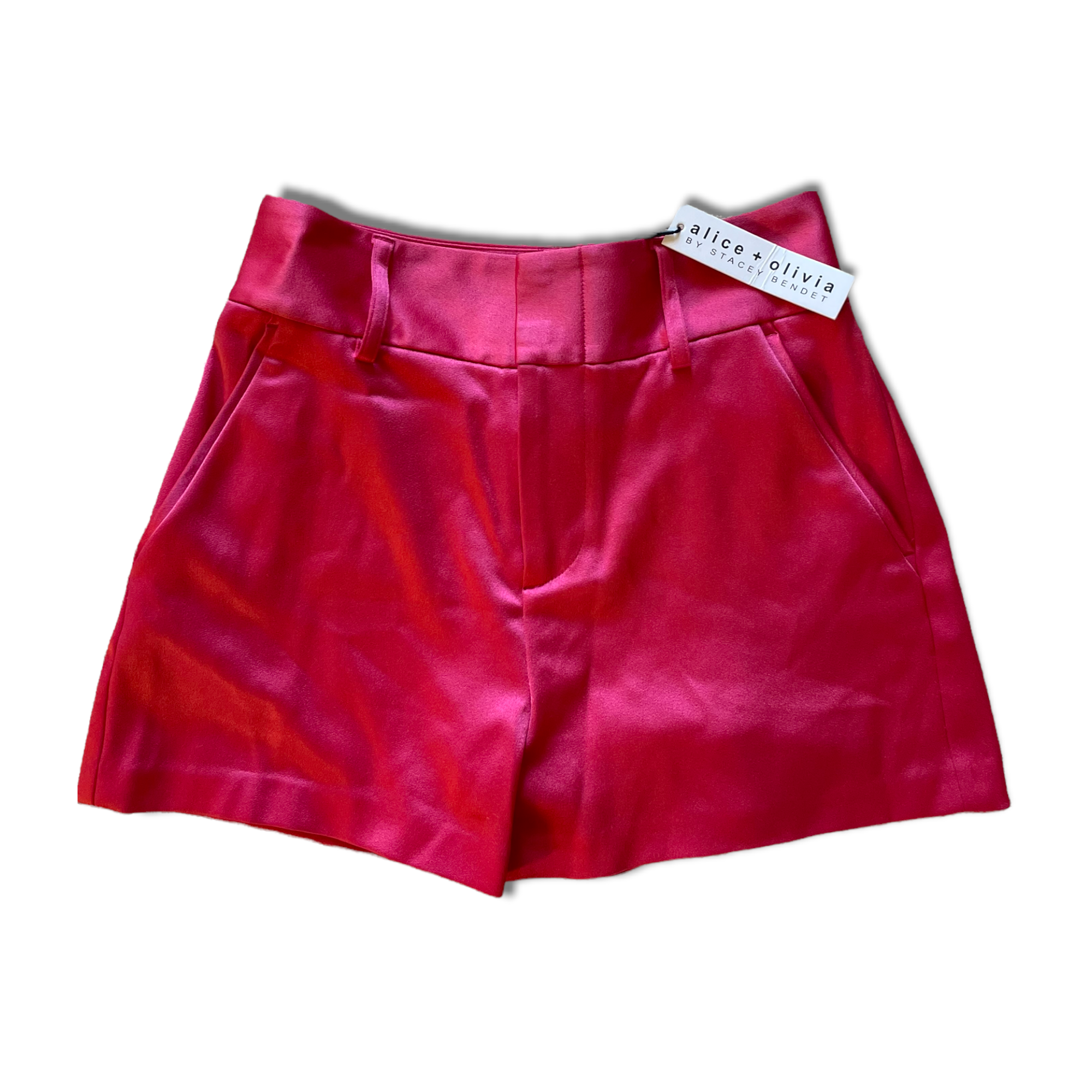 Alice + Olivia Watermelon 🍉 High-Waist & Tailored Fit Shorts |Size: 0|