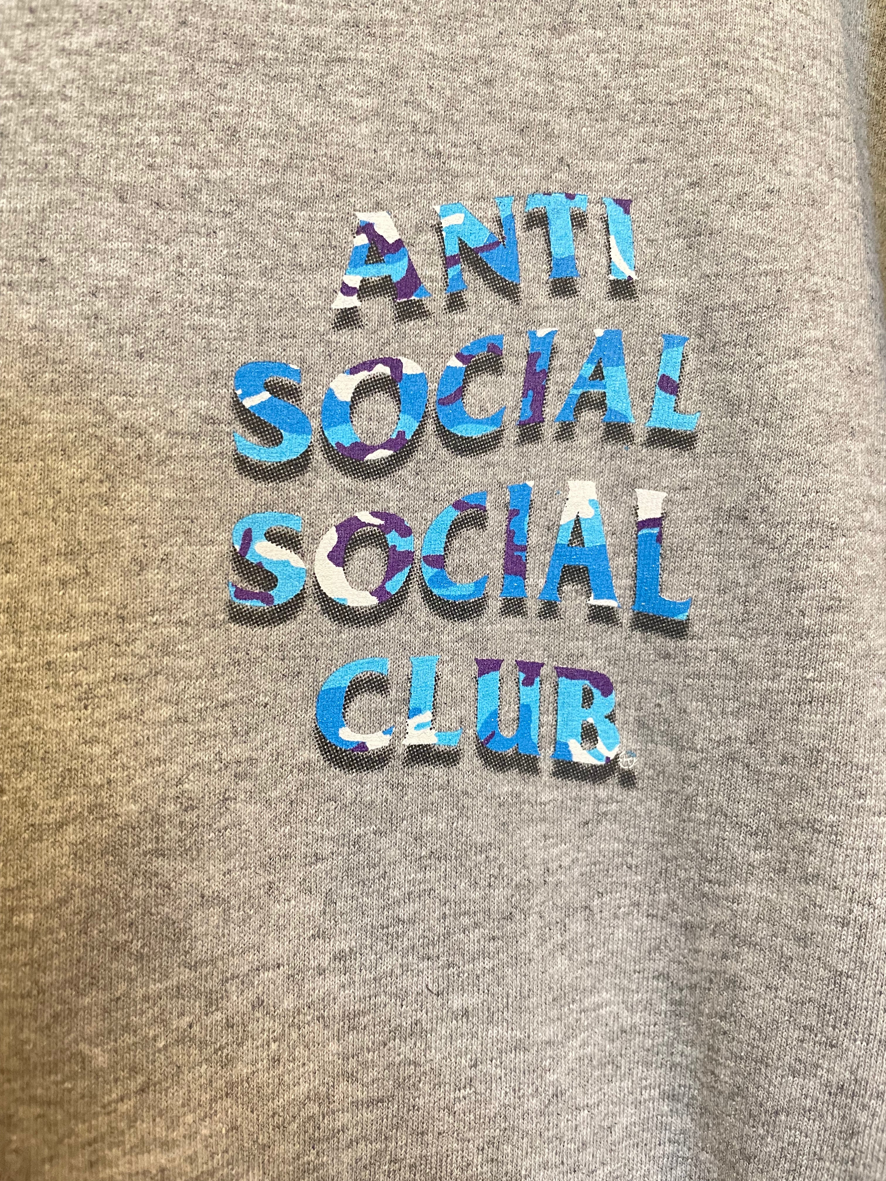 Anti Social Social Club Hidden Secrets 8.0 Tee Grey Heather XL