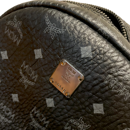 Men’s MCM Blk/Gry Monogram Stark Side Studs Backpack in Visetos - photo 13 of 16