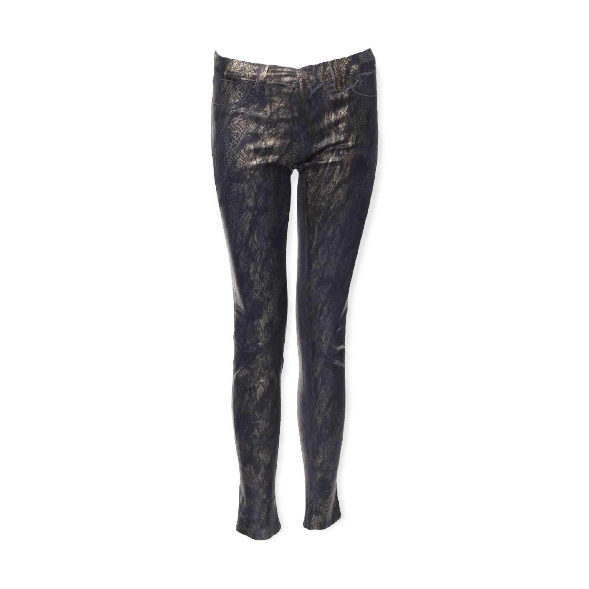 J BRAND Golden Snakeskin Print Pants |Size: 25|