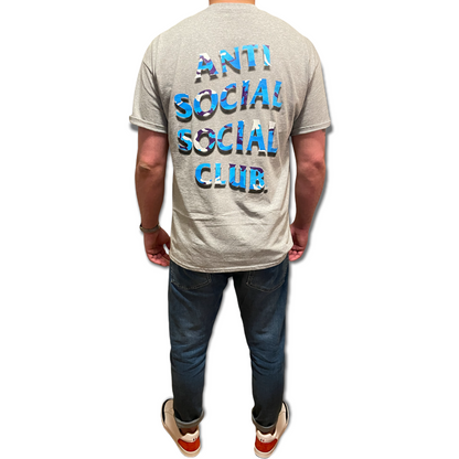 Anti Social Club Hidden Secrets 8.0 Tee Grey Heather XL - photo 5 of 12