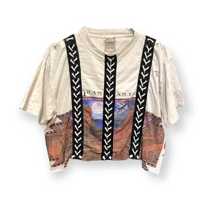 Furst of a Kind Reworked Vintage Crop Tee - main product photo